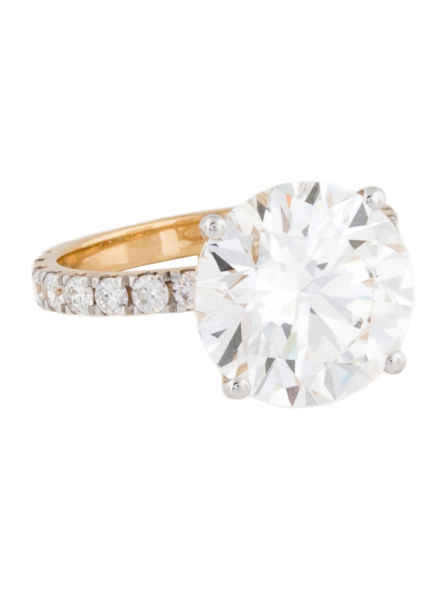 Engagement Ring 6.19ct Lab-Grown Diamond