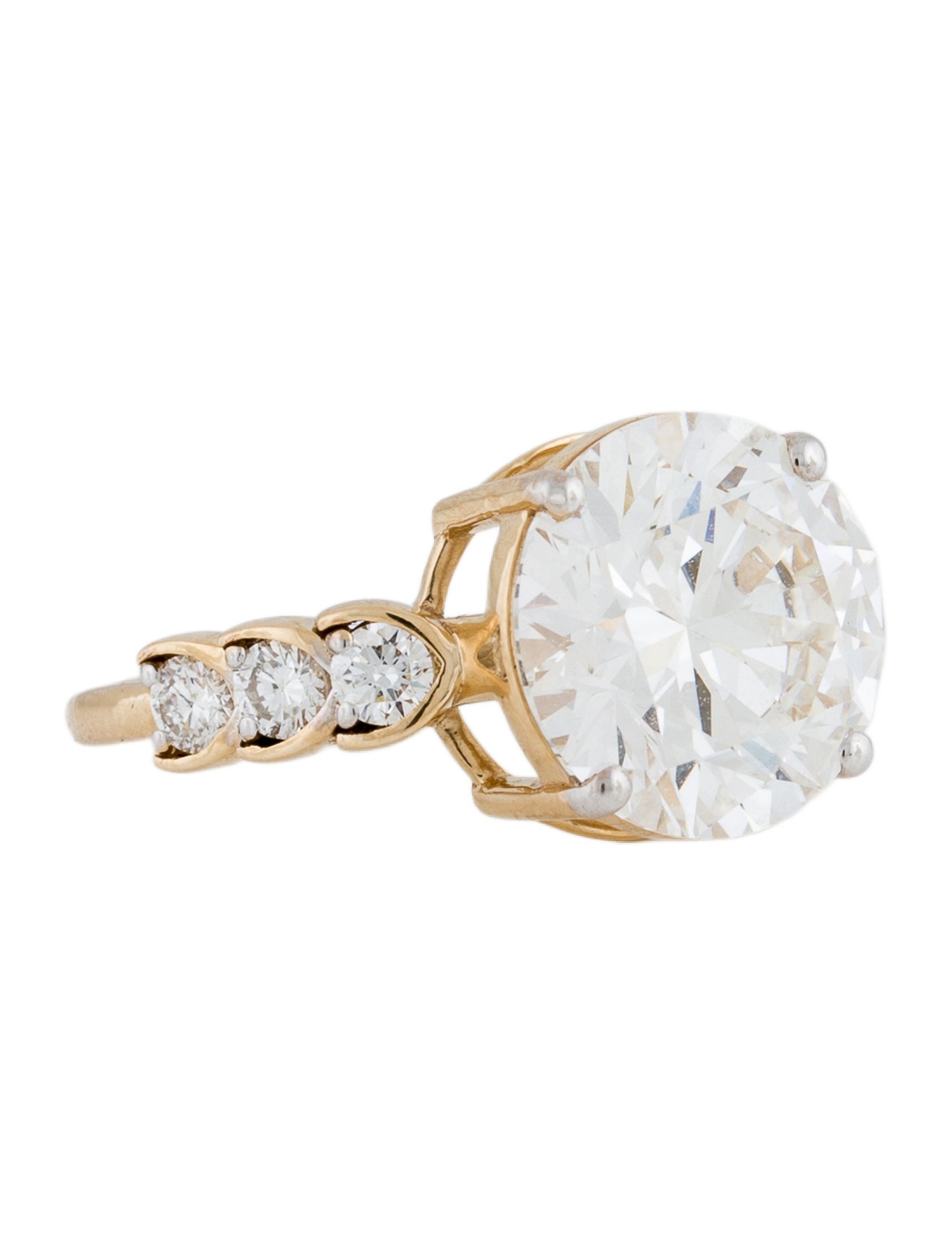 Engagement Ring 4.84ct Lab-Grown Diamond