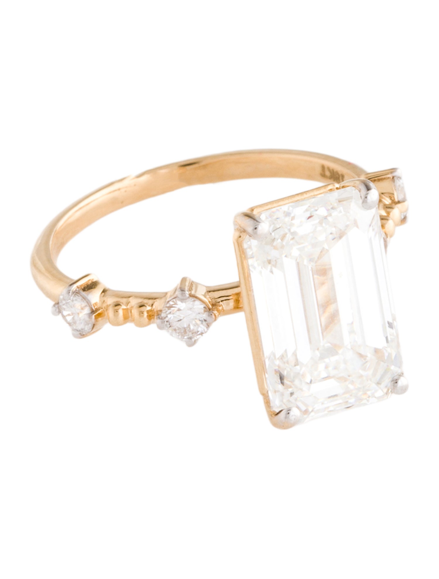 Engagement Ring 4.60ct Lab-Grown Diamond Engagement Ring