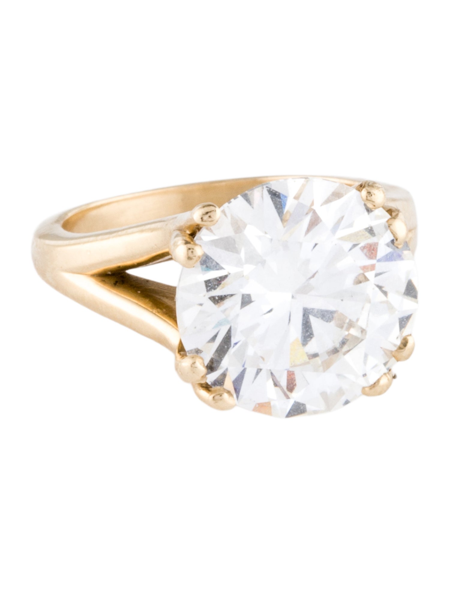 Engagement Ring 6.48ct Lab-Grown Diamond Solitaire Engagement Ring