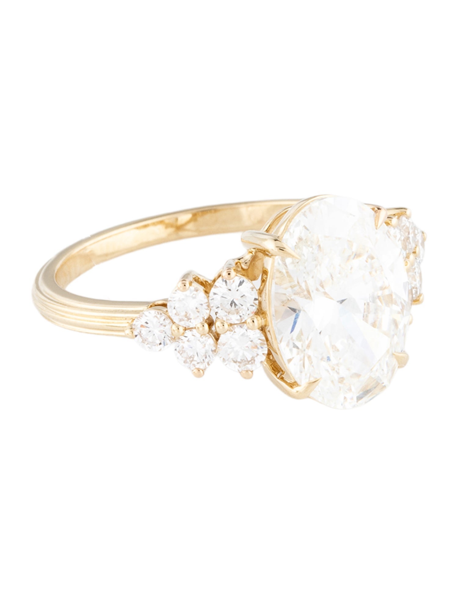 Engagement Ring 3.05ct Lab-Grown Diamond