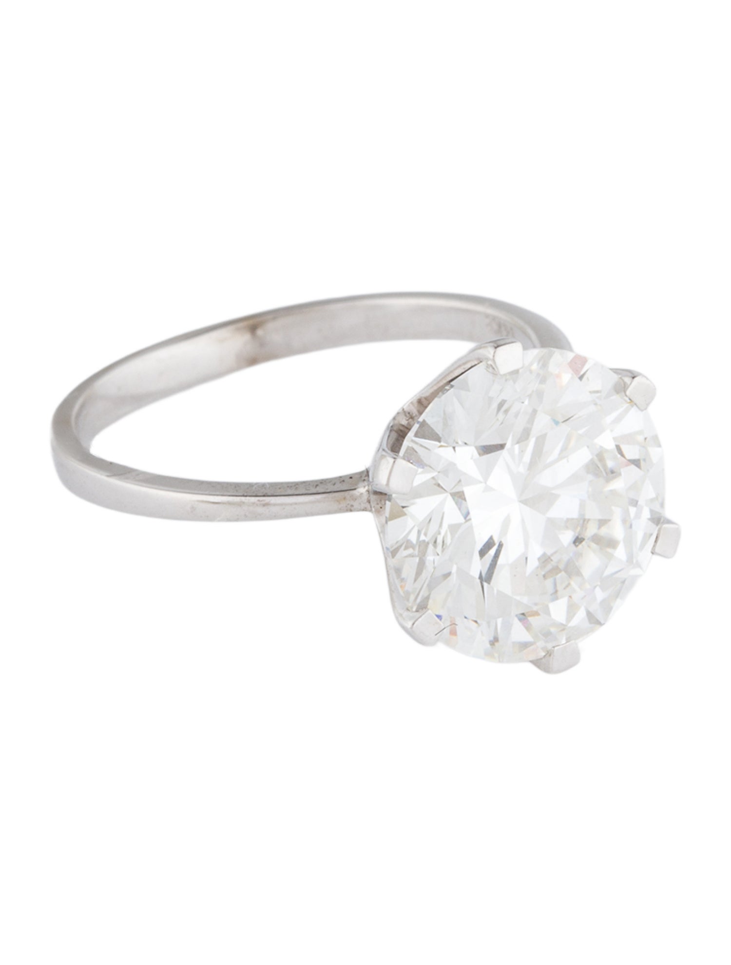 Engagement Ring 5.06ct Lab-Grown Diamond