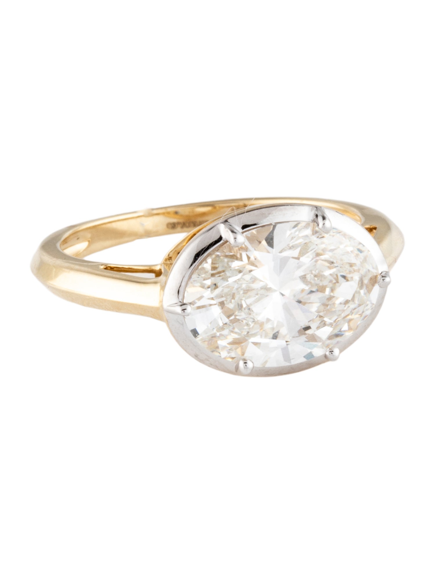 Engagement Ring 3.10ct Lab-Grown Diamond Engagement Ring