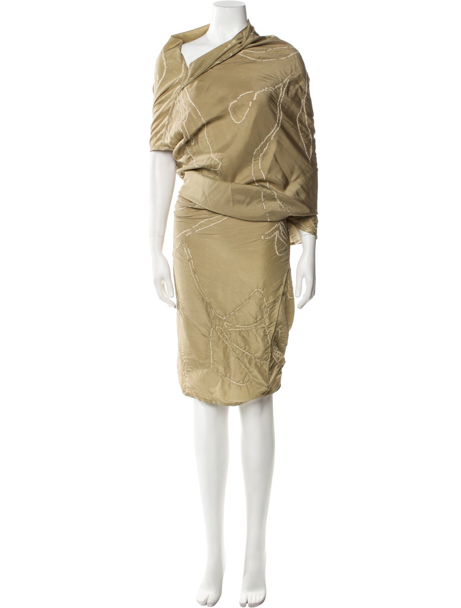 11.11 / eleven eleven Silk Midi Length Dress w/ Tags