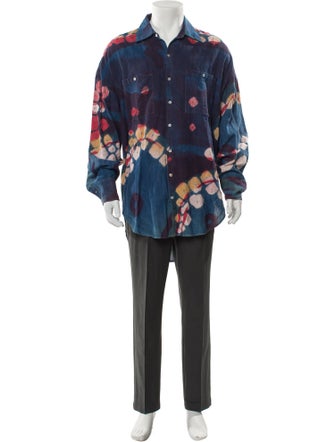 11.11 / eleven eleven Printed Long Sleeve Shirt