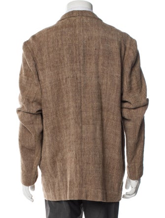 11.11 / eleven eleven Tweed Pattern Peacoat