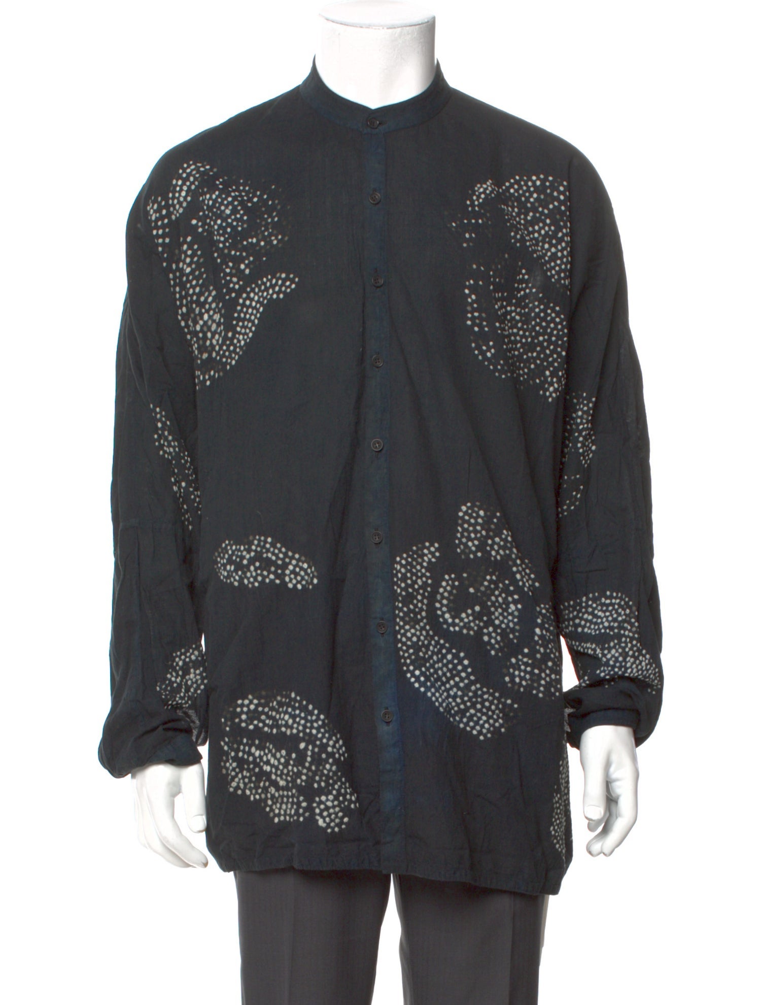 11.11 / eleven eleven Printed Long Sleeve Shirt