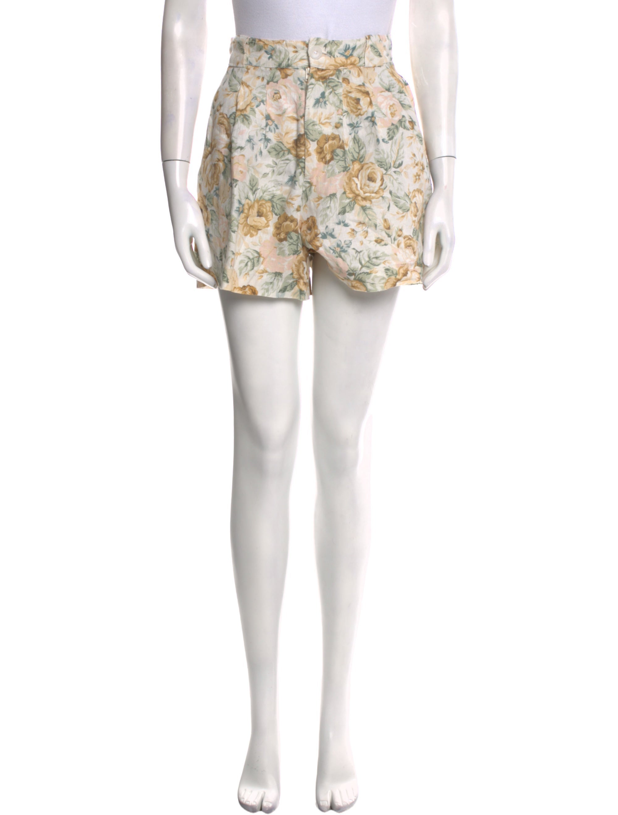 Ephemera Floral Print Mini Shorts