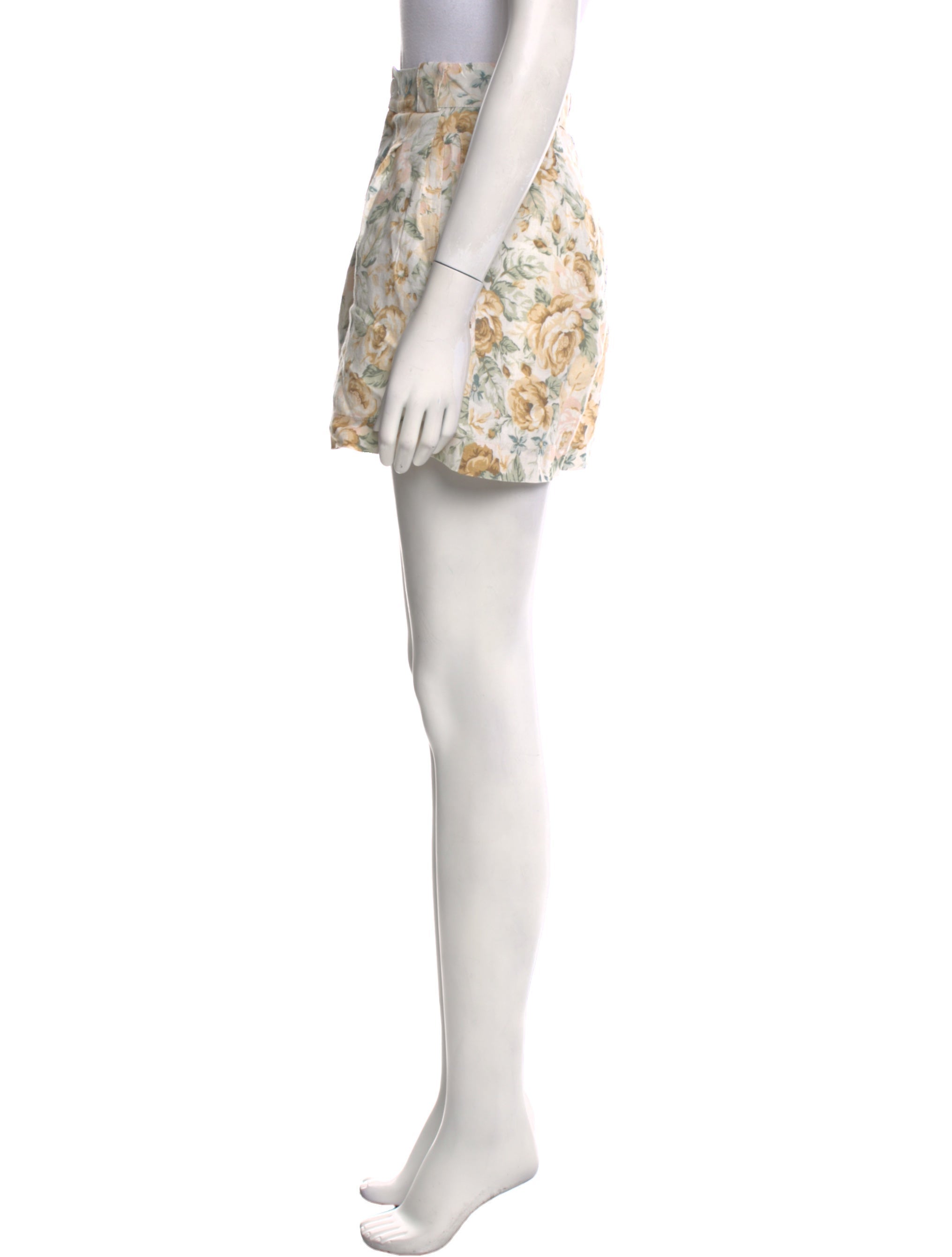 Ephemera Floral Print Mini Shorts