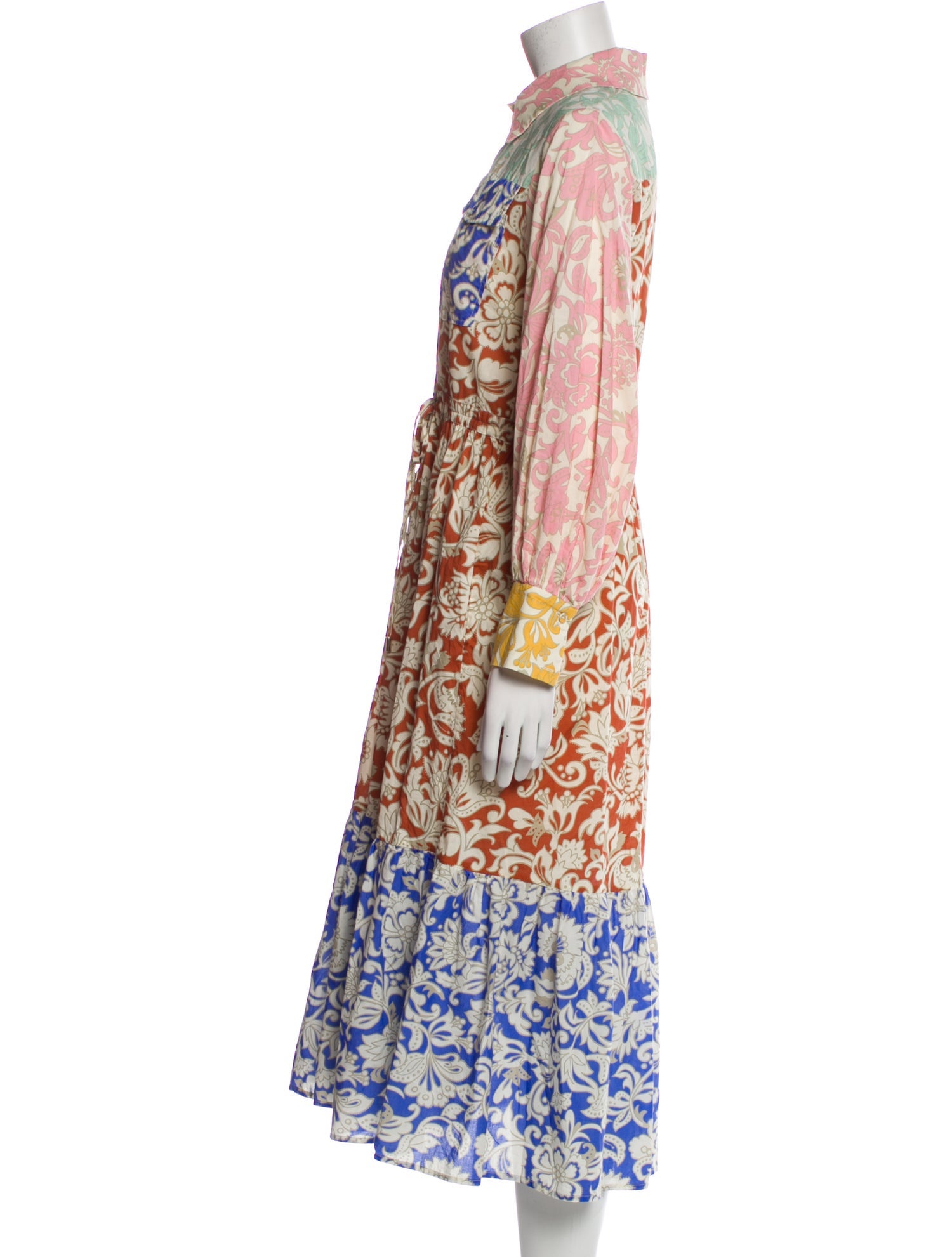 Ephemera Printed Long Dress