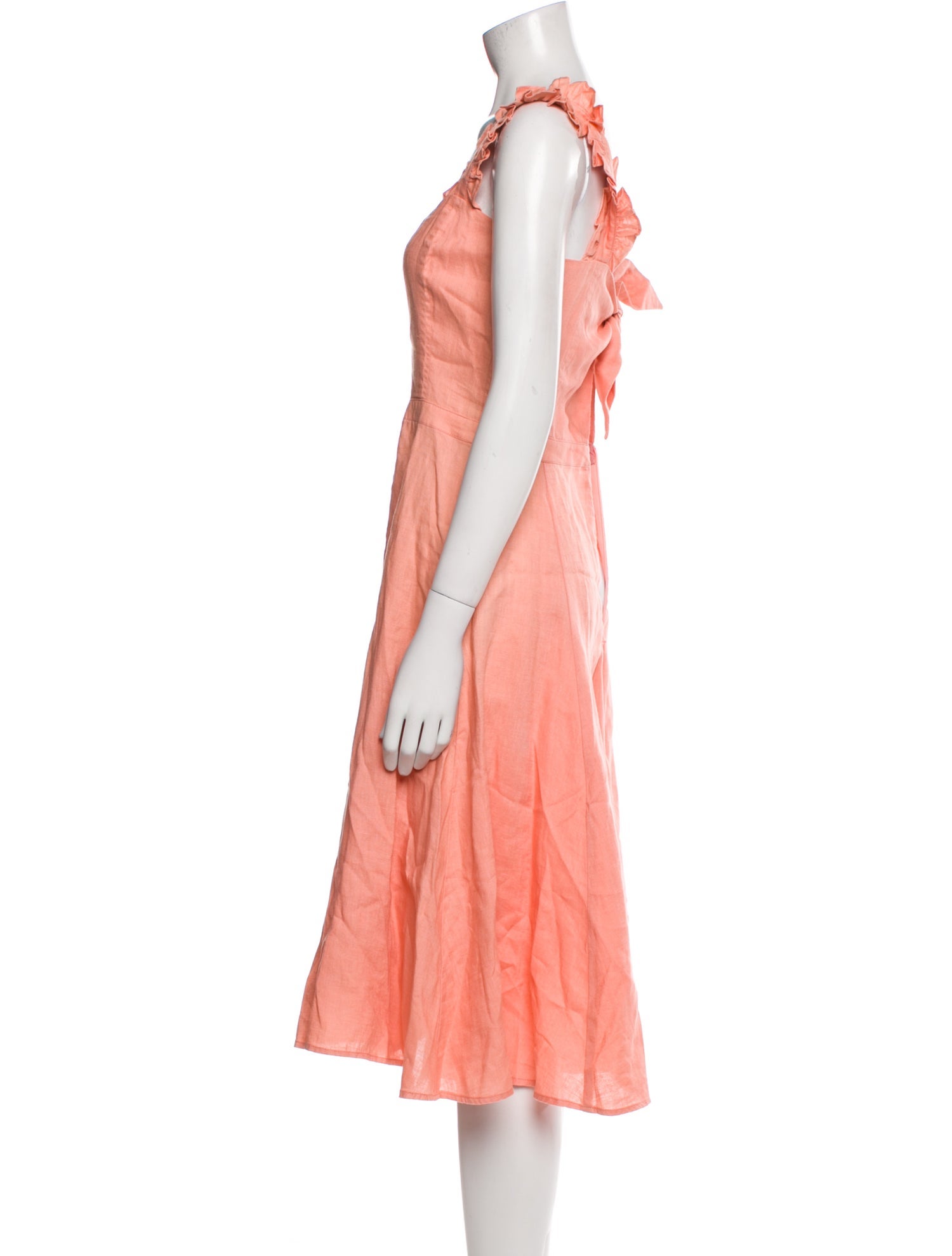 Ephemera Linen Midi Length Dress