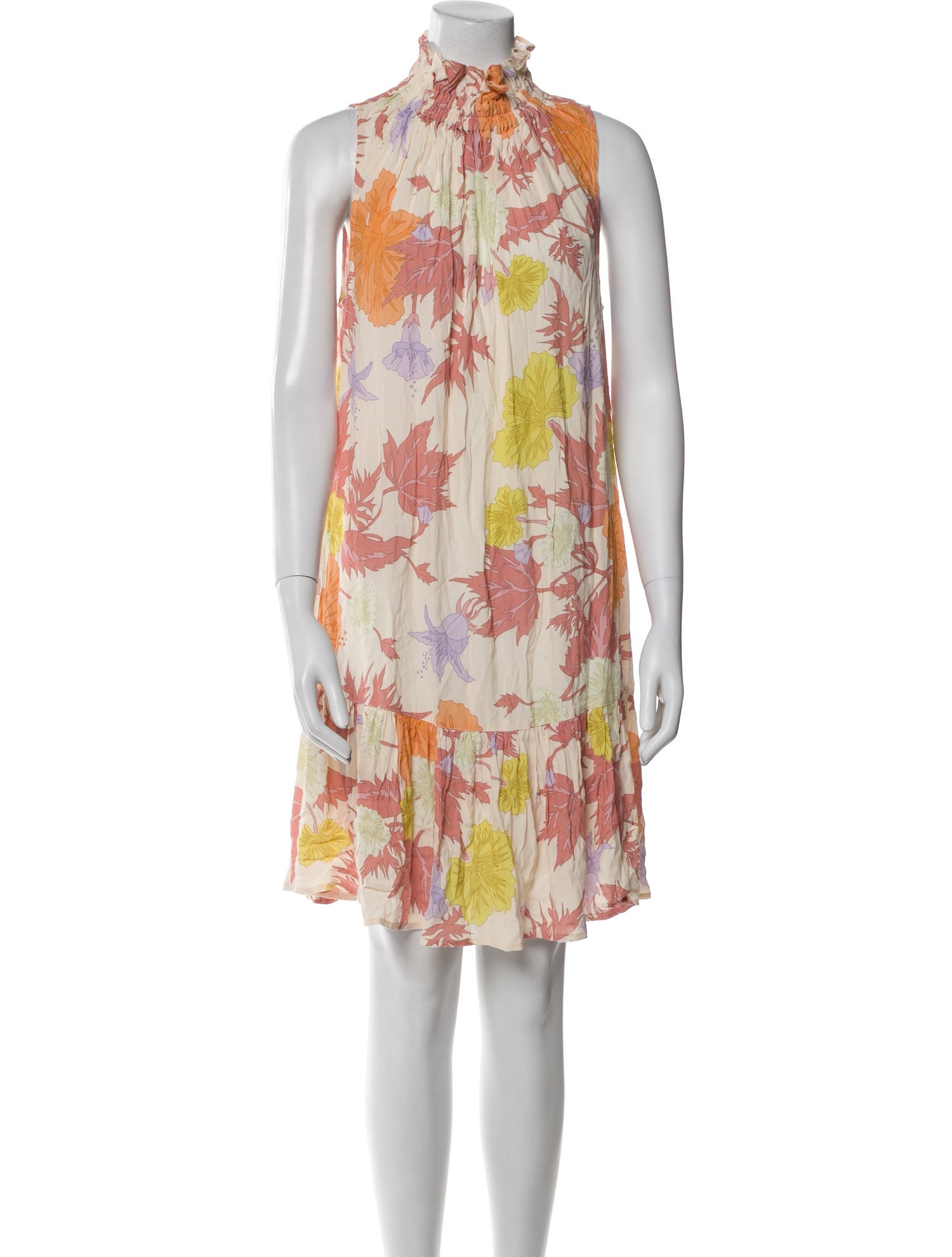 Ephemera Printed Knee-Length Dress