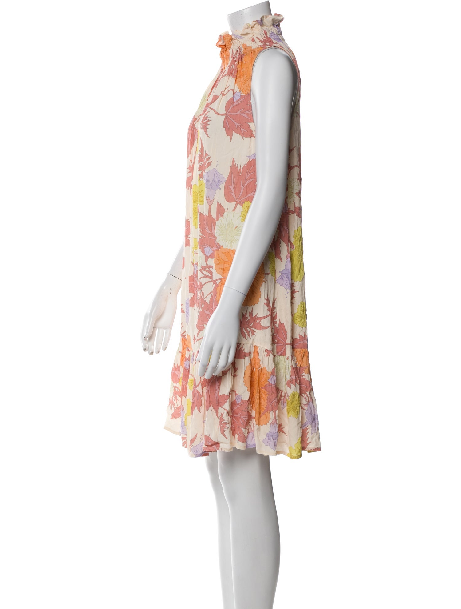 Ephemera Printed Knee-Length Dress