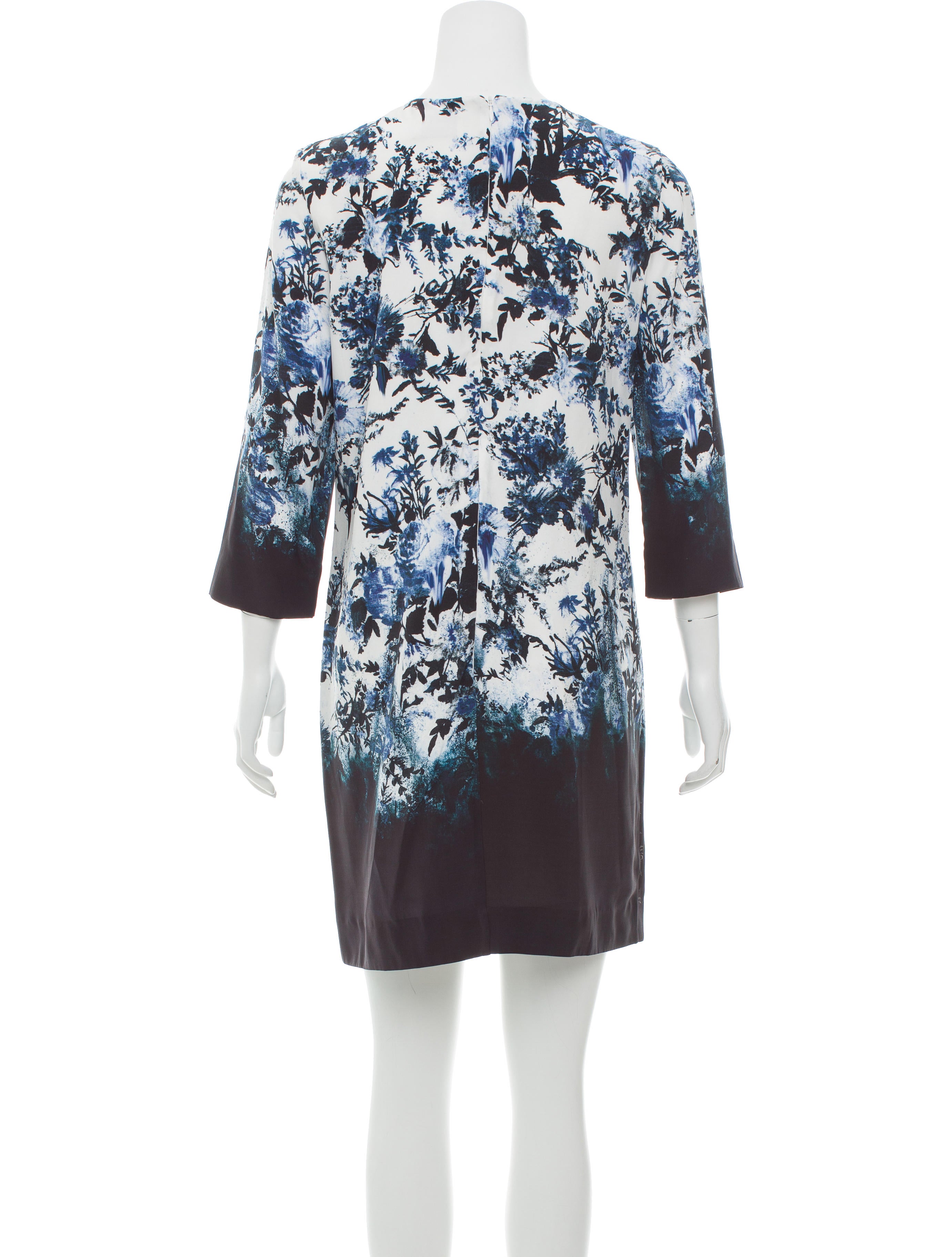 Erdem Silk Floral Print Dress Clothing ERD22253 The RealReal