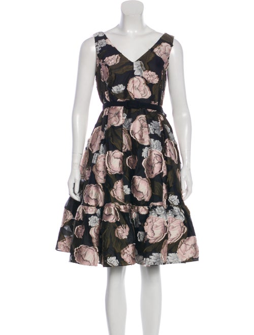 Erdem 2018 Belted Dress Black