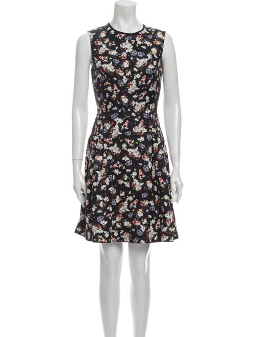 Erdem Floral Print Mini Dress