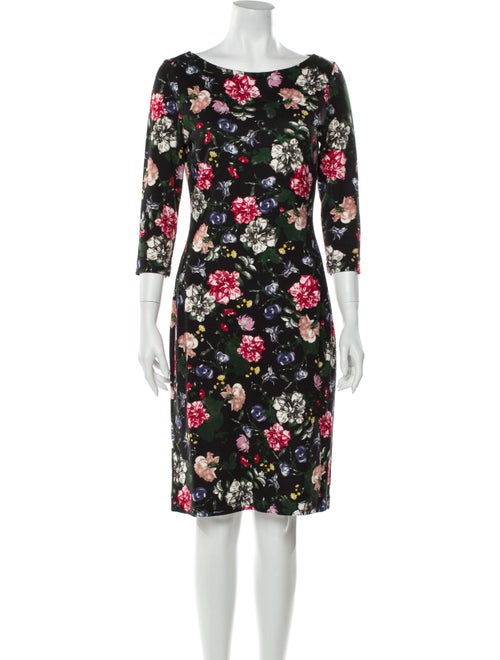 Erdem Reese Knee-Length Dress Black