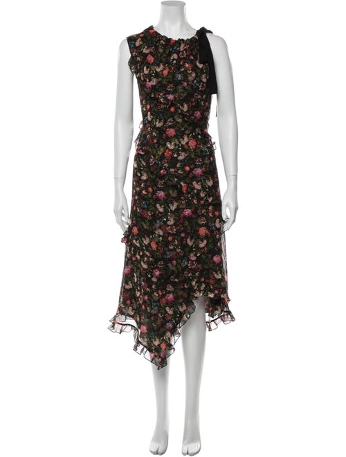 Erdem Silk Long Dress