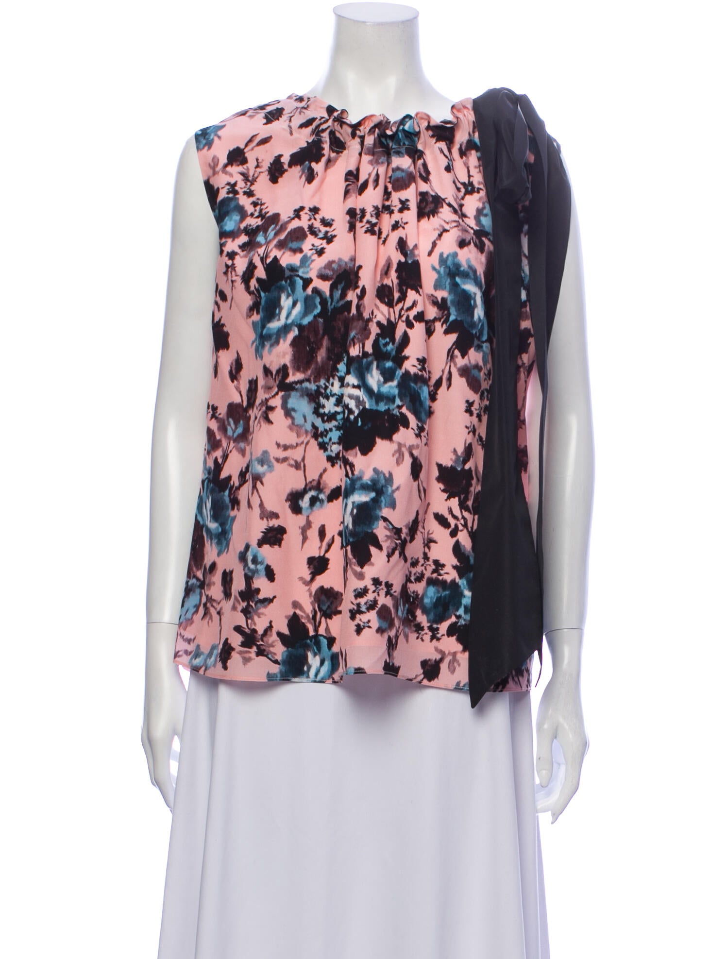 Erdem Silk Floral Print Blouse - Clothing - ERD29508 | The RealReal