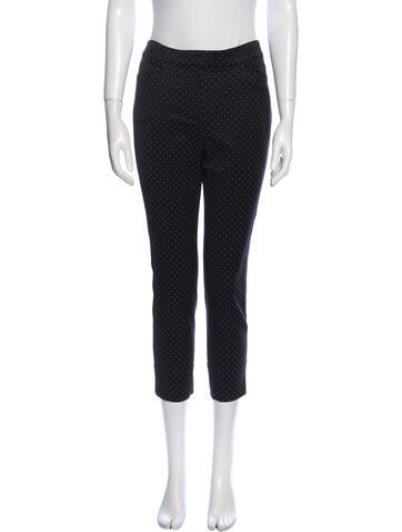 Erdem Pants Polka Dot Print Straight Leg US 4 | S