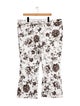 Erdem Floral Print Wide Leg Pants