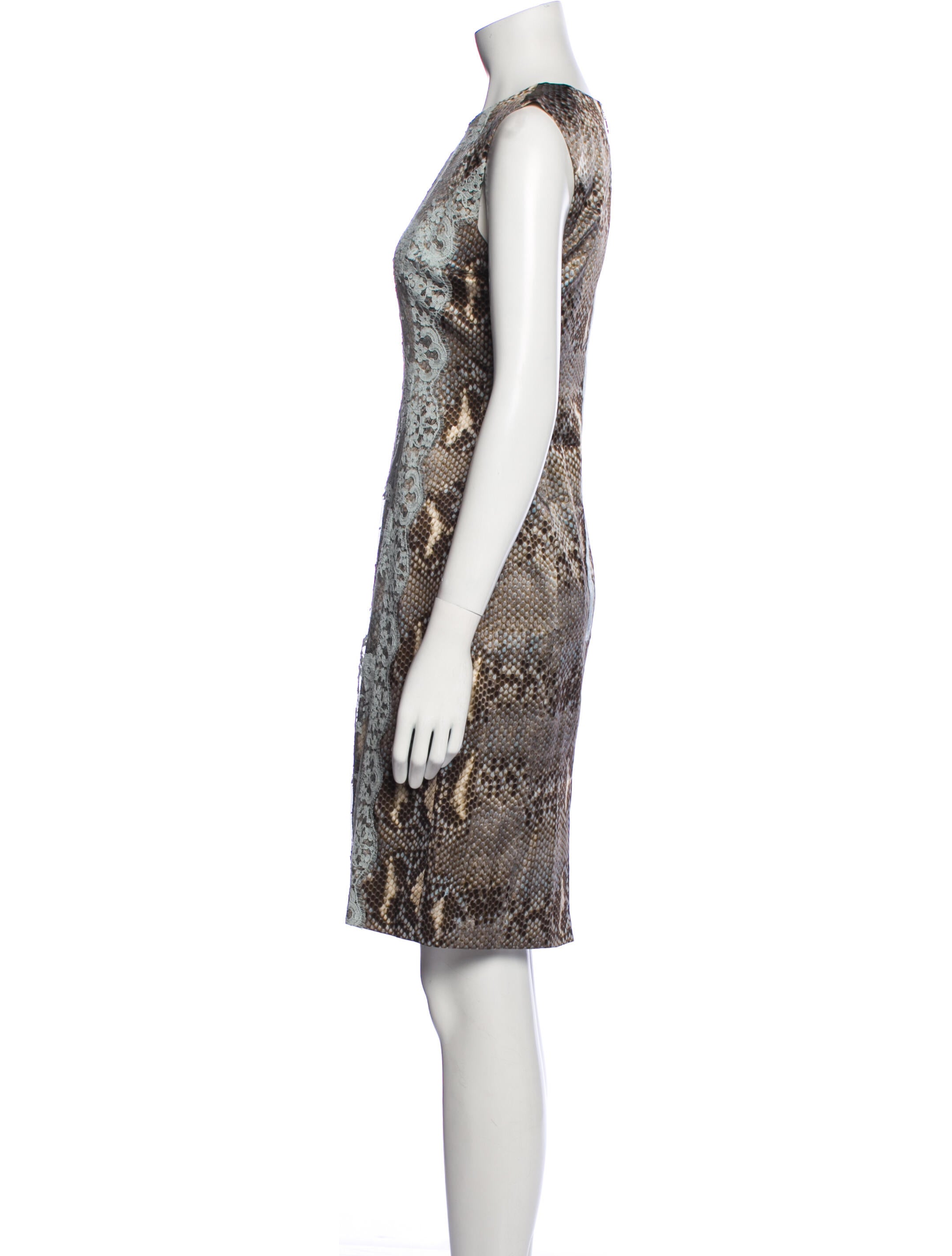 Erdem Silk Knee-Length Dress
