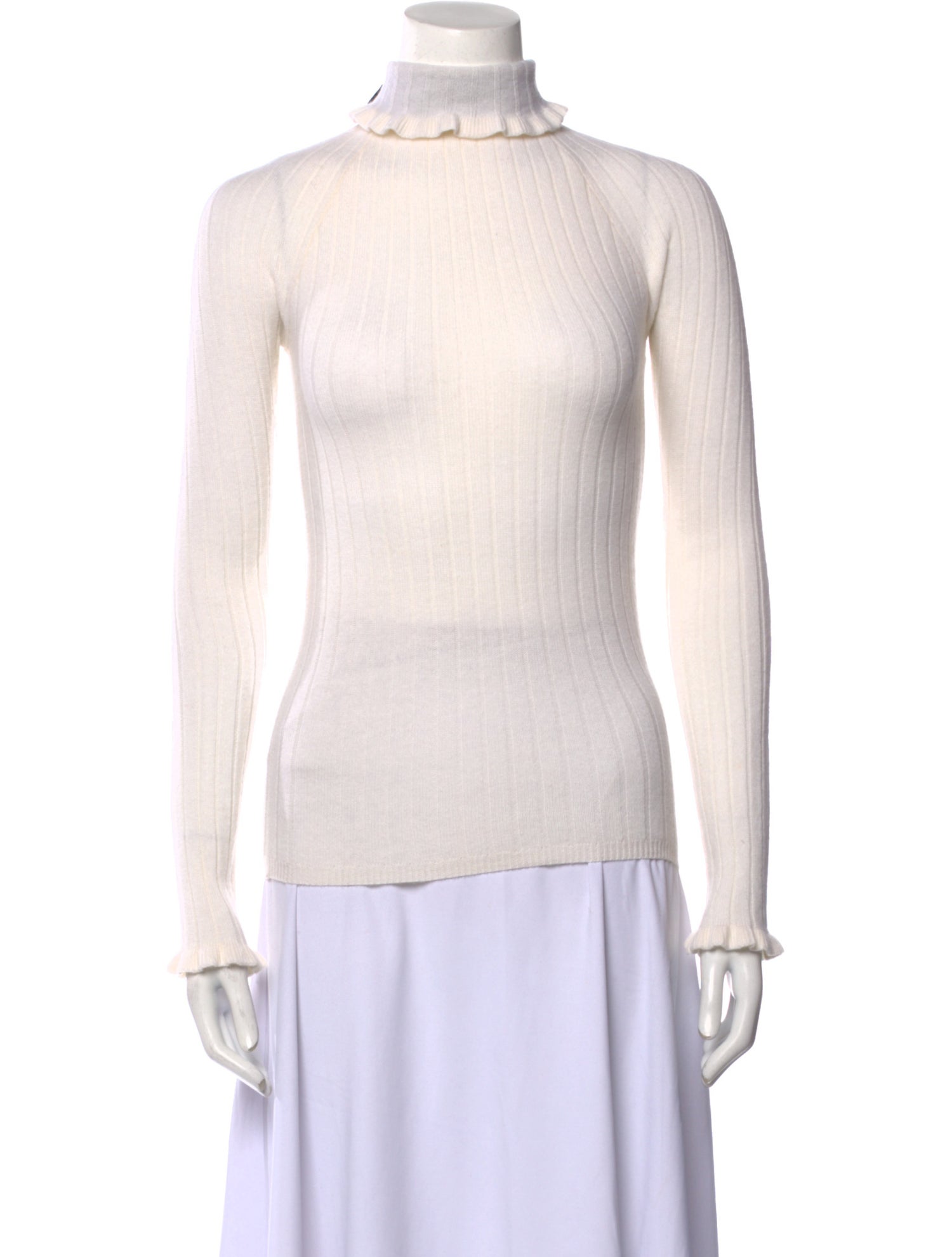 Erdem Merino Wool Turtleneck Sweater