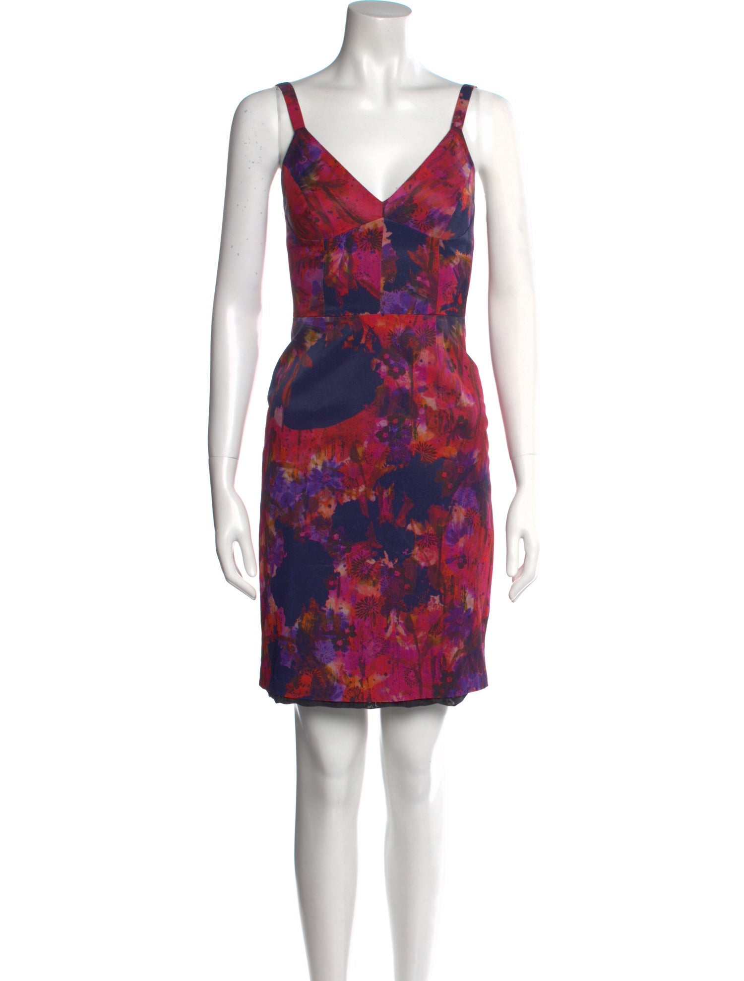 Erdem Floral Print Mini Dress