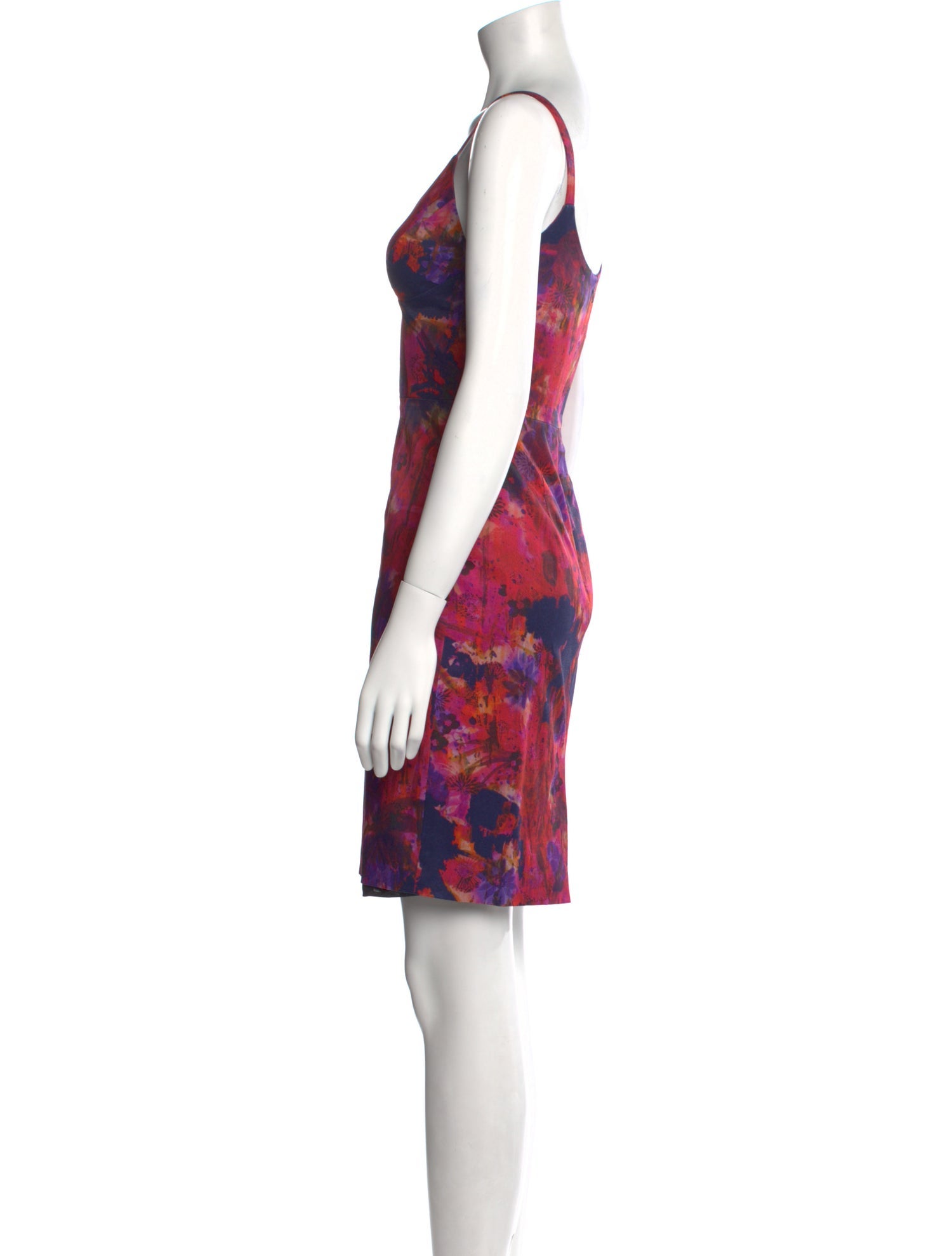 Erdem Floral Print Mini Dress