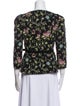Erdem Floral Print V-Neck Blouse