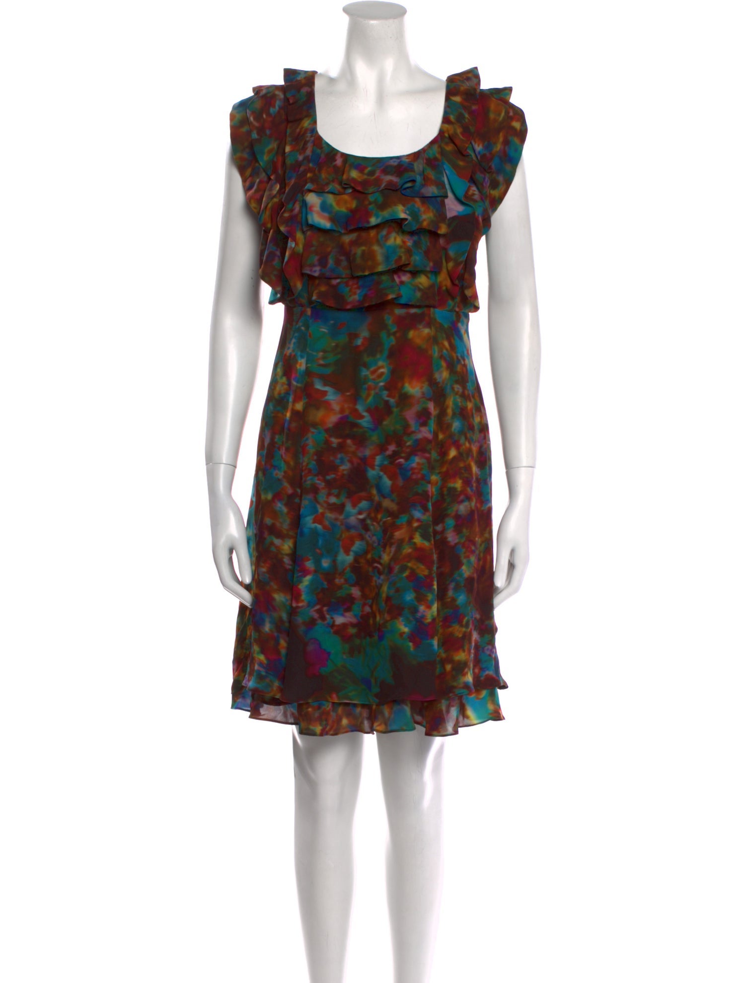 Erdem Printed Knee-Length Dress