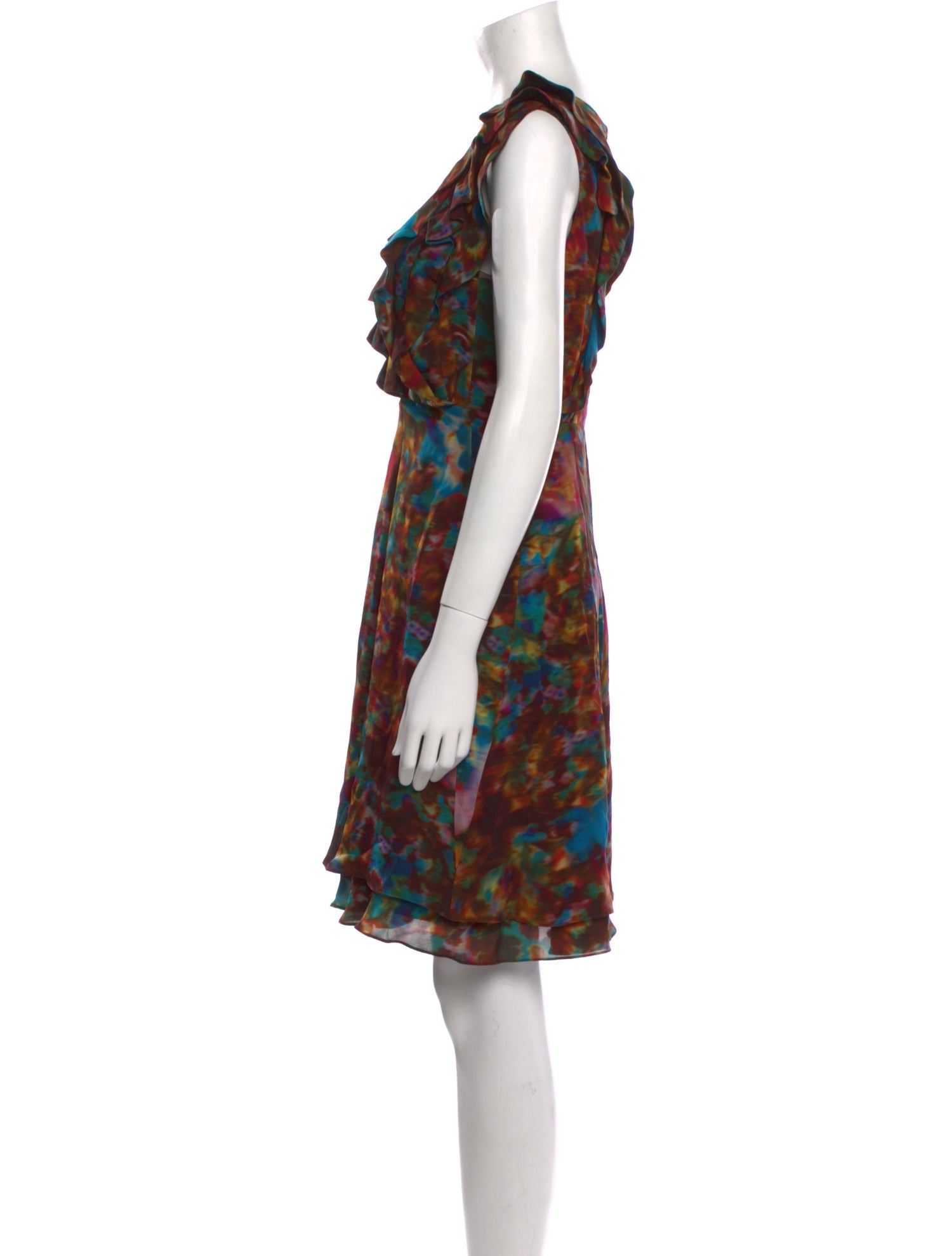 Erdem Printed Knee-Length Dress