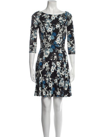 Erdem Dresses Floral Print Mini Dress XS