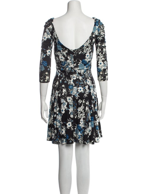 Erdem Floral Print Mini Dress