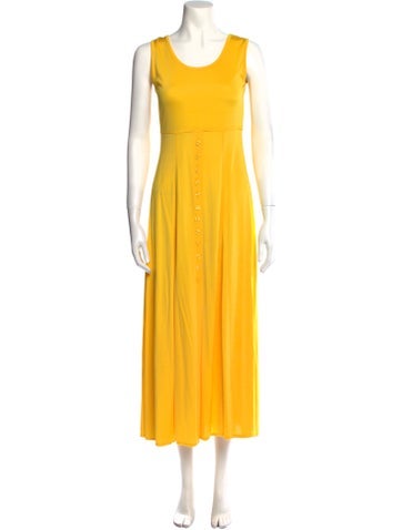 Erdem Dresses Scoop Neck Long Dress XS