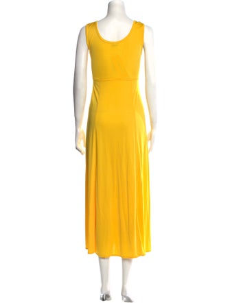 Erdem Scoop Neck Long Dress