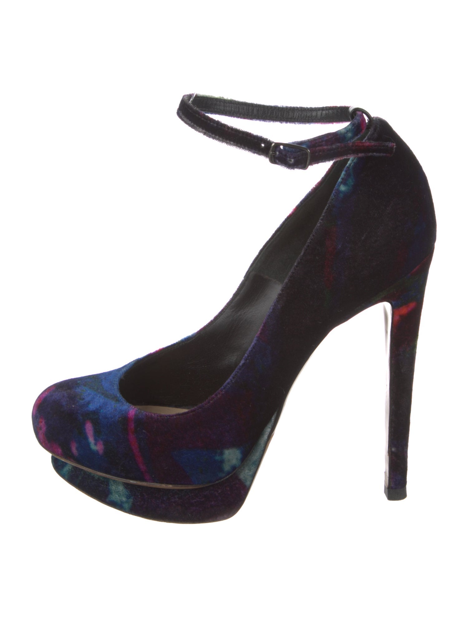 Erdem Velvet Printed Pumps