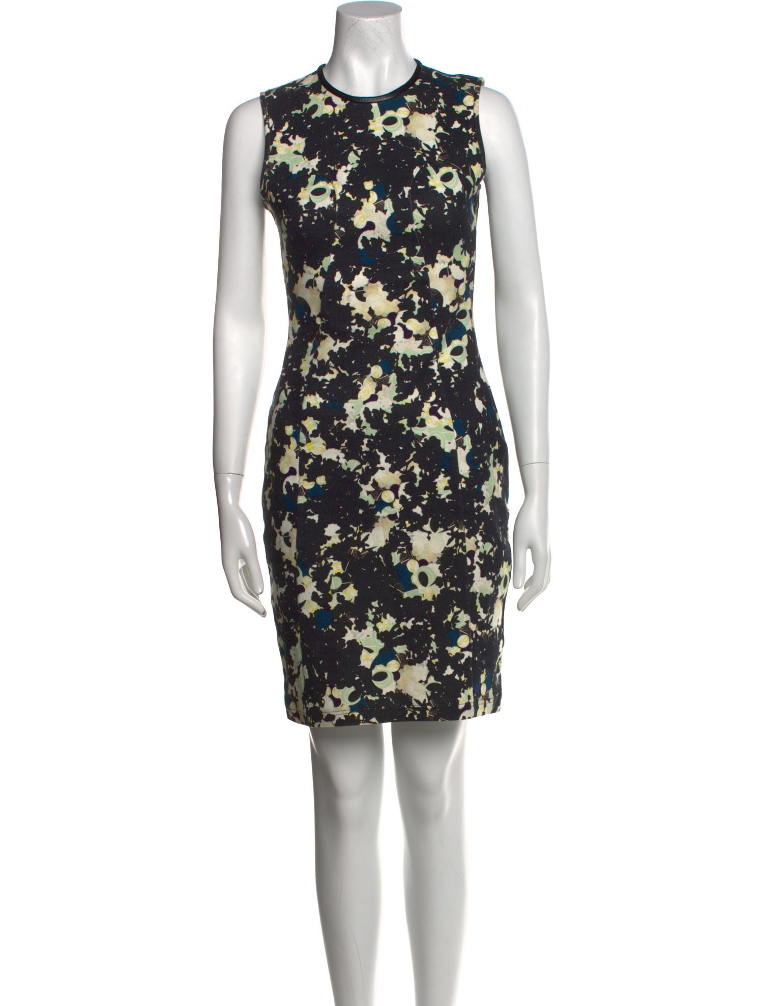 Erdem Floral Print Knee-Length Dress