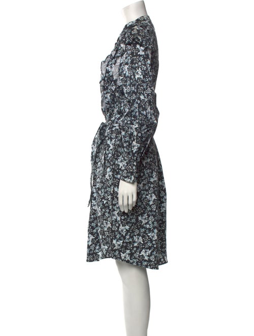 Erdem Floral Print Knee-Length Dress