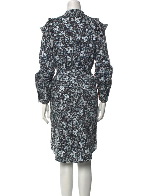 Erdem Floral Print Knee-Length Dress