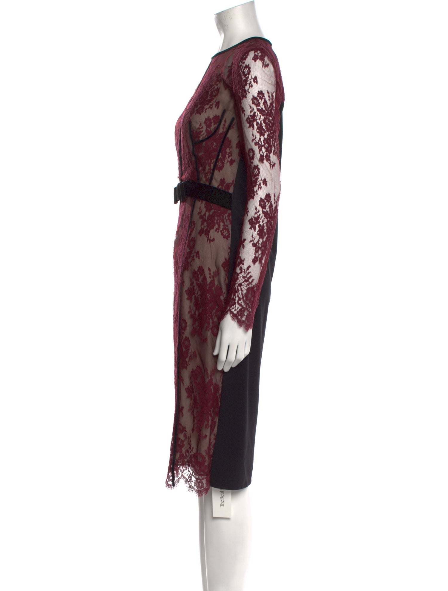 Erdem Lace Pattern Midi Length Dress - Burgundy Dresses, Clothing - ERD43149 | The RealReal Erdem Lace Pattern Midi Length Dress - Burgundy Dresses, Clothing - ERD43149 | The RealReal