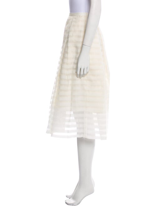 Erdem Pleated Accents Knee-Length Skirt