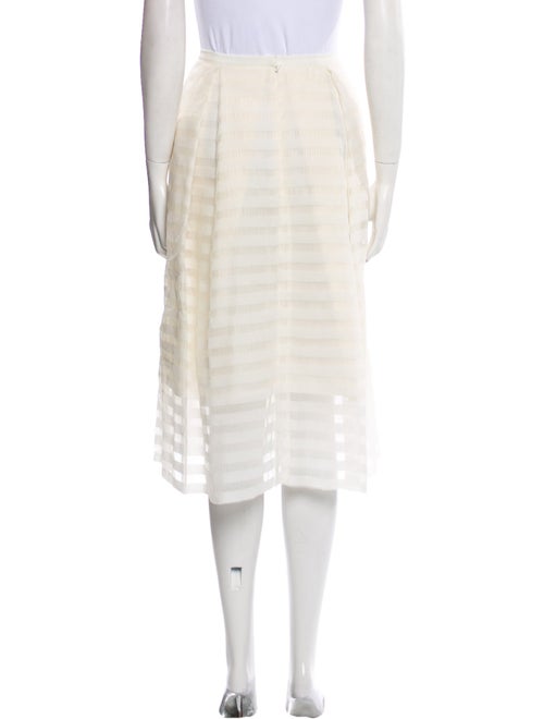 Erdem Pleated Accents Knee-Length Skirt