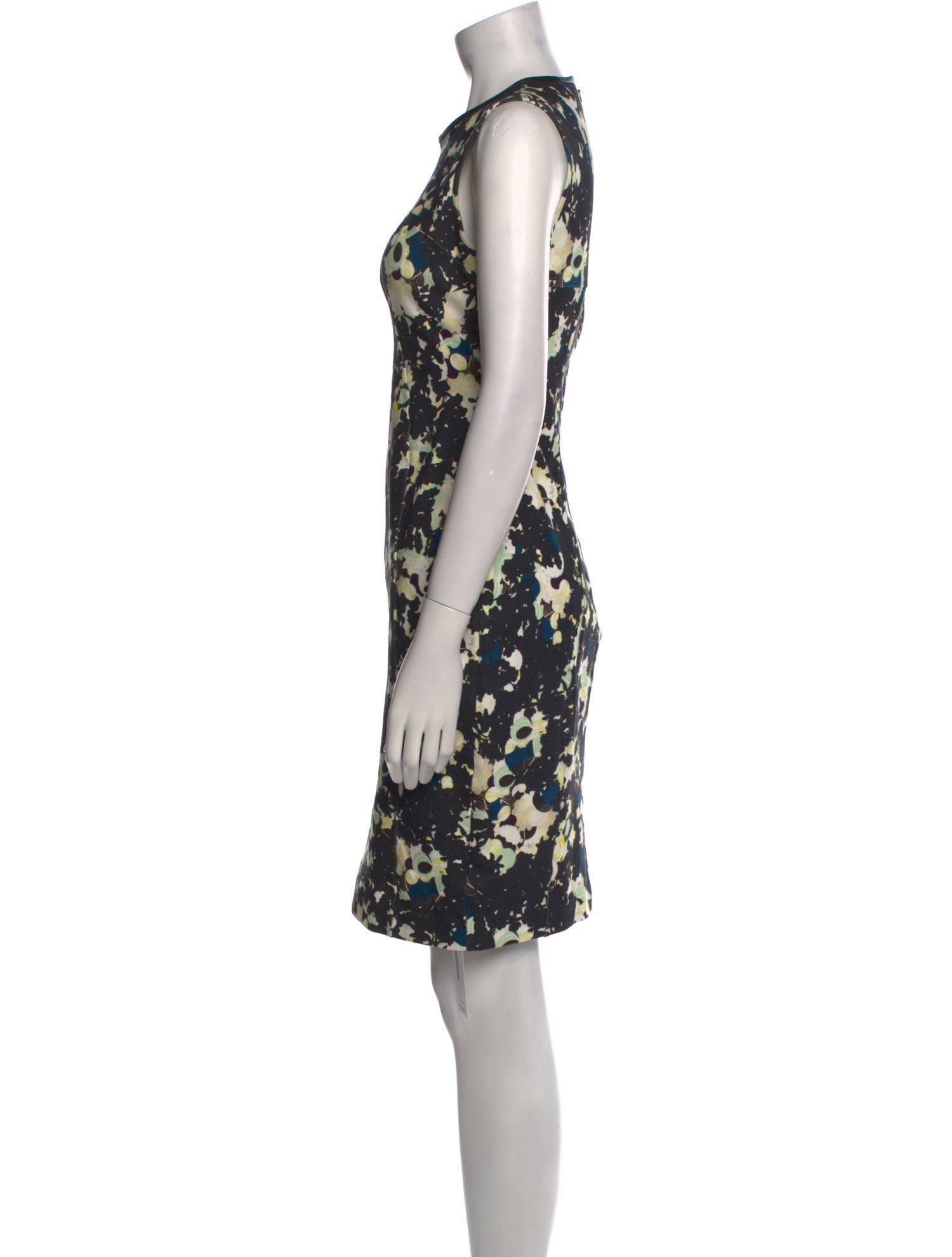 Erdem Floral Print Mini Dress