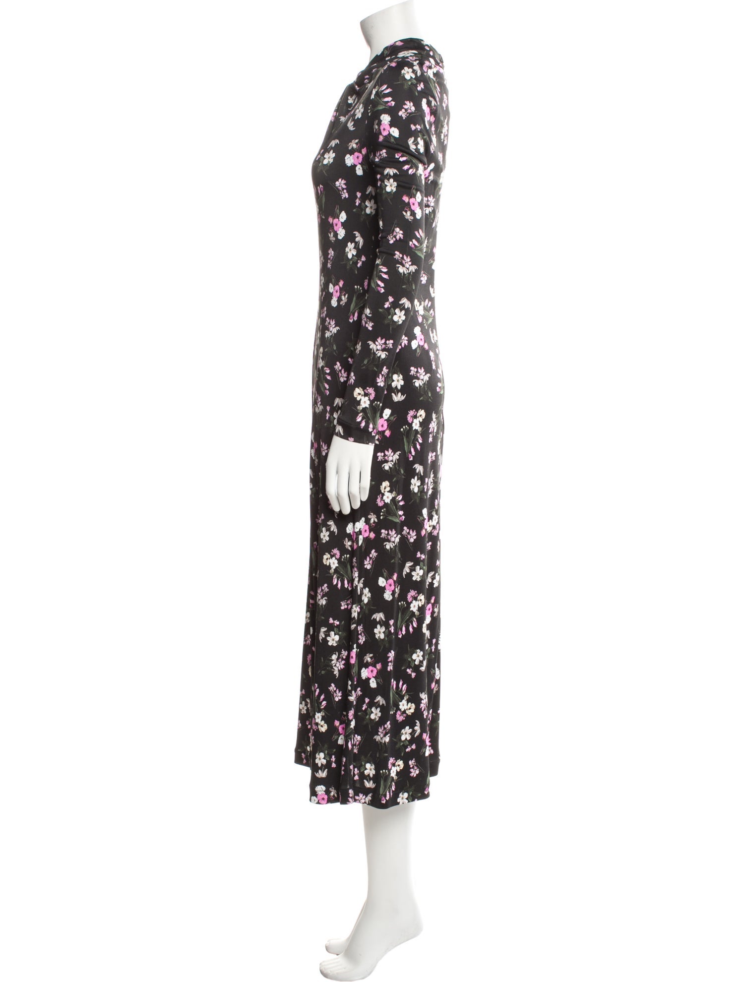Erdem Floral Print Long Dress