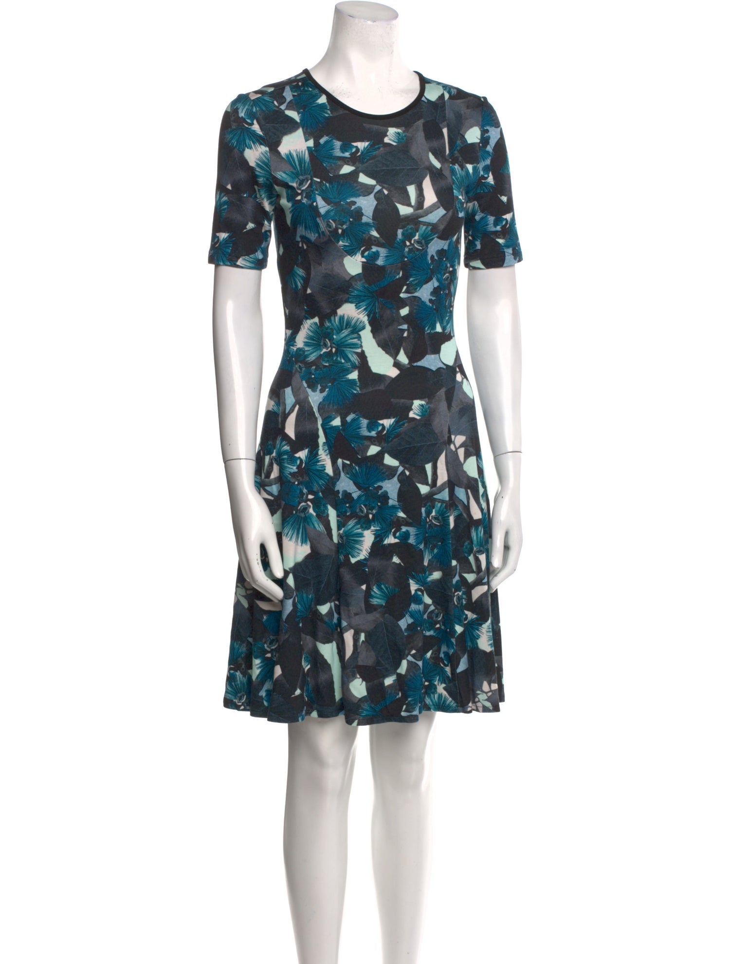 Erdem Floral Print Mini Dress
