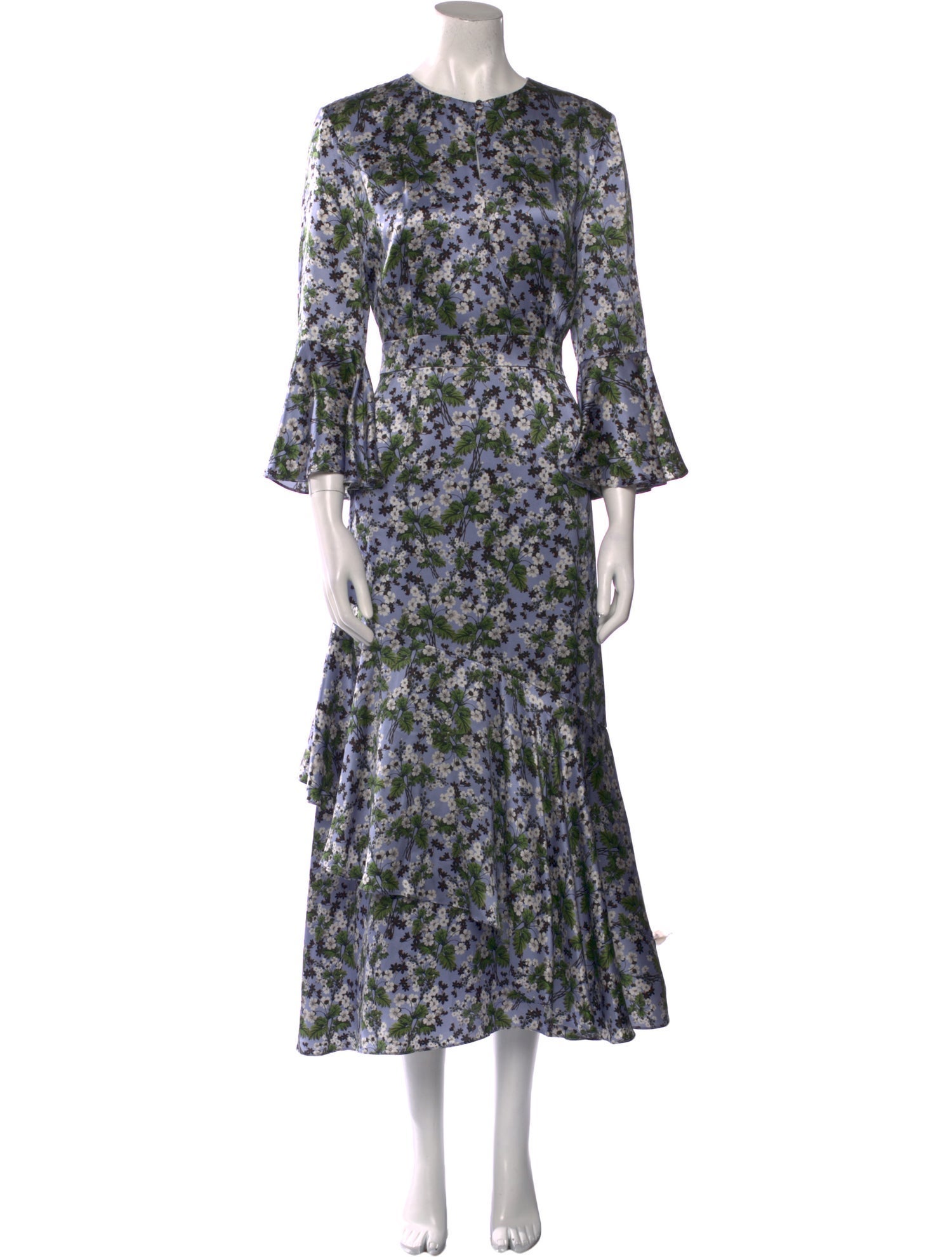 Erdem Silk Long Dress