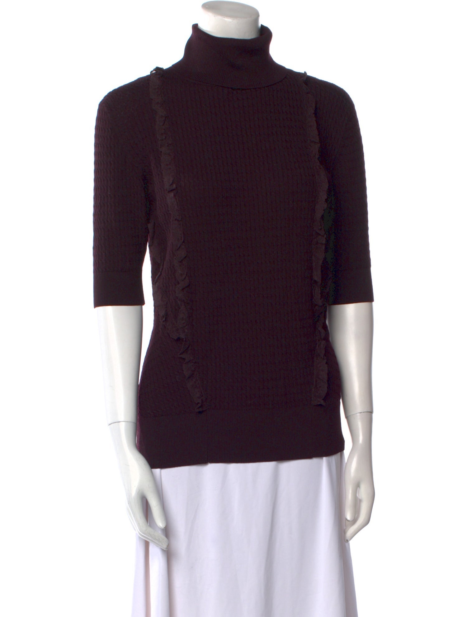 Erdem Virgin Wool Turtleneck Sweater