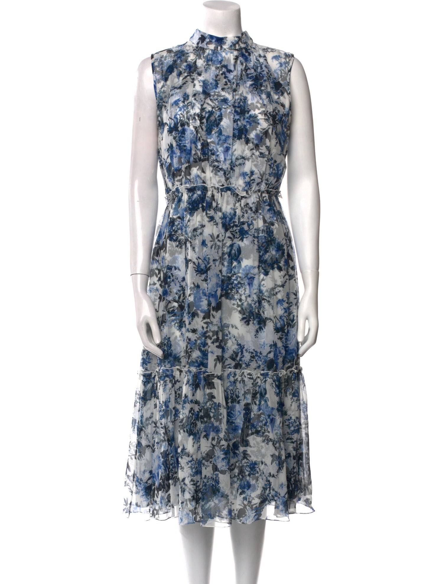 Erdem Silk Midi Length Dress