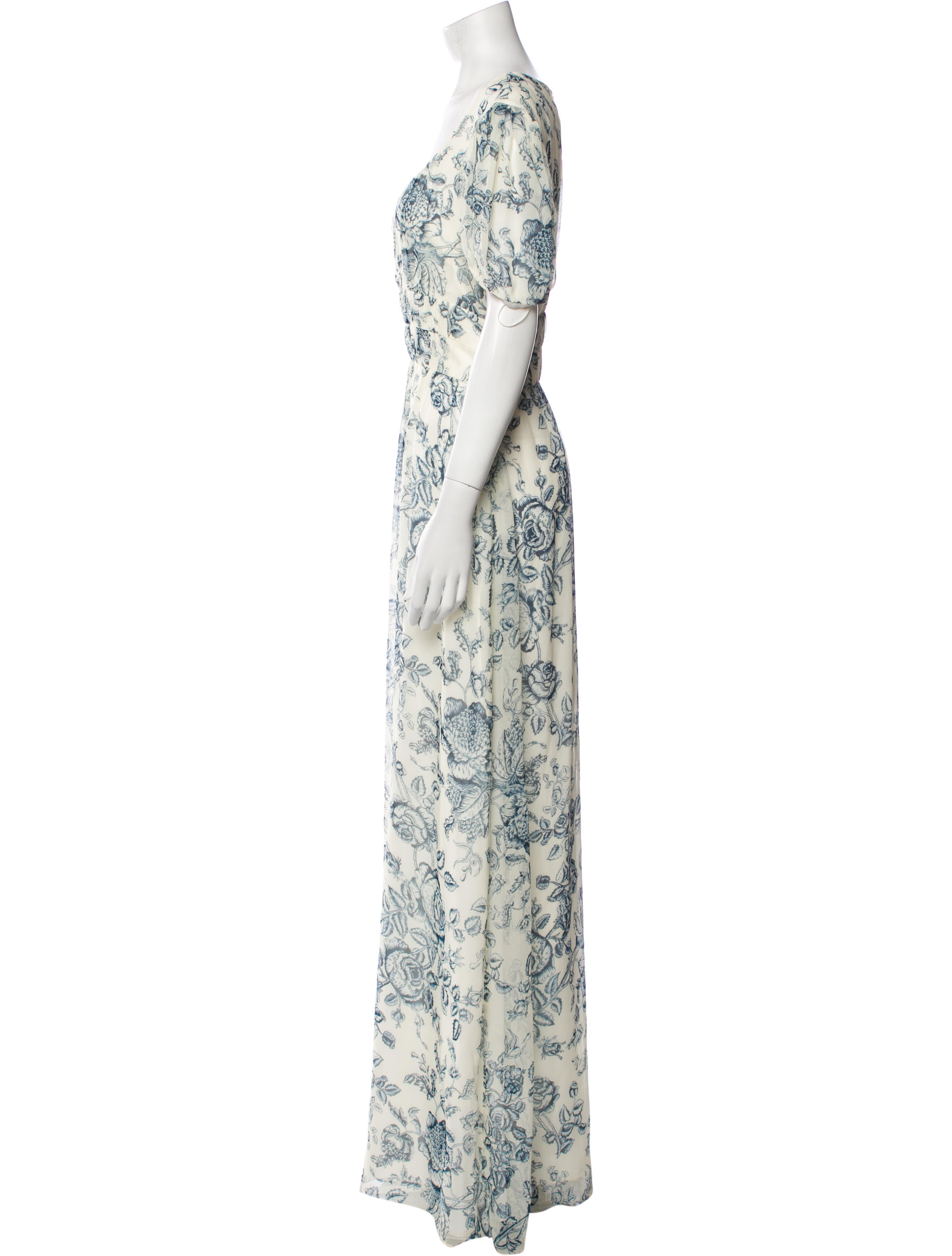 Erdem Silk Long Dress